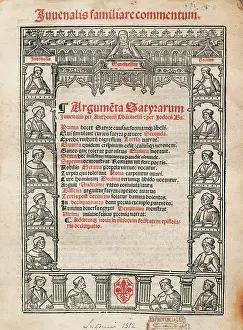 Leiden: Satires by Juvenal