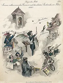 Geiger: Satiric picture of the Revolution 1848