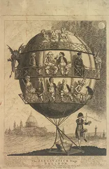 Froth: Satirical ballooning cartoon