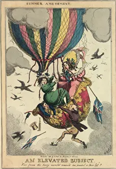 Cling: Satirical ballooning cartoon