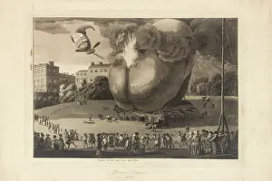 Coarse: Satirical ballooning cartoon