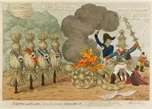Banished: Satirical cartoon, Boney at Elba