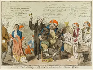 Knee: Satirical cartoon, Divertions of Purley