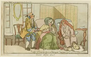 Sympathy: Satirical cartoon, How d'ye do?