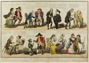 Benevolence: Satirical cartoon, The Effects of Adversity