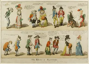 Flattery: Satirical cartoon, The Effects of Flattery