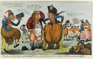 Articles: Satirical cartoon, The First Articles in Requisition