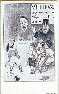 Wolverine: Satirical cartoon of Kruger calling Chamberlain a Wolverine