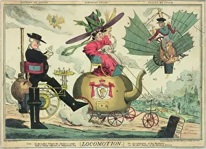 Teapot: Satirical cartoon, Locomotion