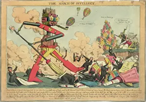Chancery: Satirical cartoon, The March of Intellect