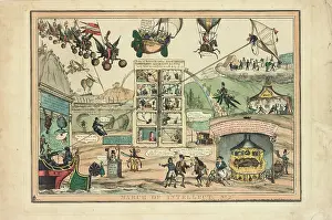 Lancers: Satirical cartoon, March of Intellect No. 2