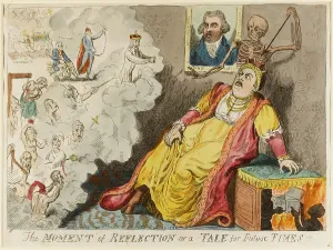Hoof: Satirical cartoon, The Moment of Reflection