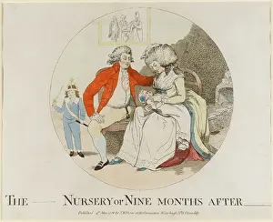 Scandal: Satirical cartoon, The _____ Nursery