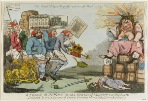 Genius: Satirical cartoon, A Peace Offering