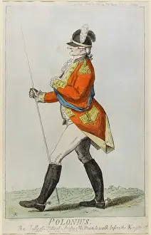 Reference: Satirical cartoon, Polonius