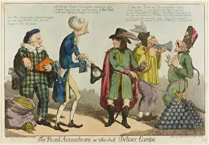 Pills: Satirical cartoon, The Rival Accoucheurs