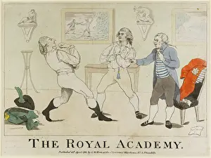 Principles: Satirical cartoon, The Royal Academy