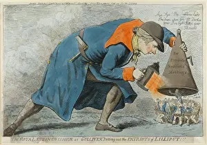 Restriction: Satirical cartoon, The Royal Extinguisher