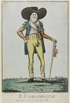 Breasted: Satirical cartoon, A Scaramouch