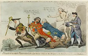 Thurlow: Satirical cartoon, Shakespeare's Prophecy
