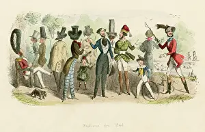 Cravats: Satirical Fashions 1844