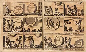 Ascending: Satirical images of an Air Balloon