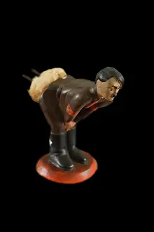 Collectible: Satirical pincushion of Adolf Hitler