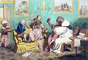 Gillray: Satirization of the Anti-Slavery Movement
