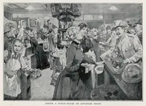 Barmaid: SATURDAY NIGHT IN PUB