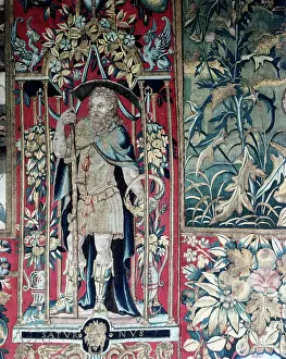 Allegoric: Saturn, detail of the border from Der Einfluss des Planeten