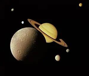 Tethys: SATURN AND ITS MOONS
