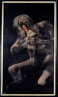 Devouring: Saturno devorando a su hijo, ('Saturn devouring one of hi