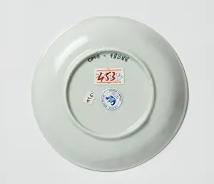 Hand Painted: Saucer, underside