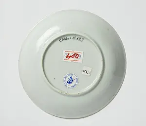 Hand Painted: Saucer, underside
