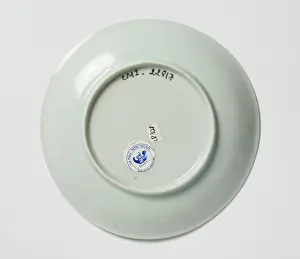 Hand Painted: Saucer, underside