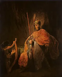 Judaica: Saul and David, by Rembrandt