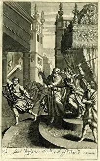 1690: Saul designs the death of David