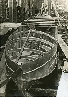 Saunders Roe: Saunders-Roe A17 Cutty Sark hull construction