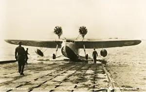 Cowes: Saunders-Roe A29 Cloud on the slipway at Cowes