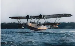 Handful: Saunders Roe London -a handful of these elderly flying?