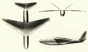 Conway: Saunders-Roe P192 study for a long-range 1000-passenger/car