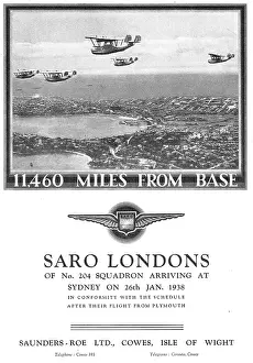 Saro: Saunders-Roe SARO London Flying Boat