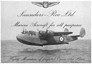 Saro: Saunders-Roe - SARO Marine Aircraft