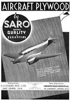 Plywood: Saunders-Roe SARO Plywood