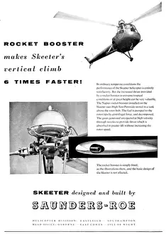 Skeeter: Saunders-Roe - SARO Skeeter - Rocket Booster
