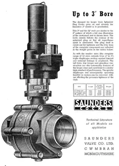 Diaphragms: Saunders Valve - Valves, Cocks, Piping & Diaphragms