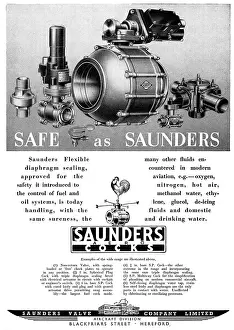 Fluids: Saunders Valves & Cocks For Fluids And Gases