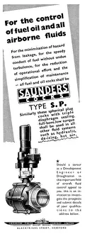 Fluids: Saunders Valves & Cocks For Fluids And Gases