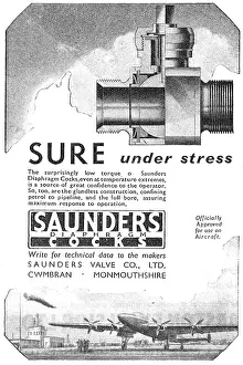 Diaphragm: Saunders Valves & Diaphragm Cocks 1948