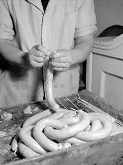 Stuffing: Sausage making - intestines